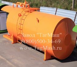 Резервуары горизонтальные стальные наземные РГСн